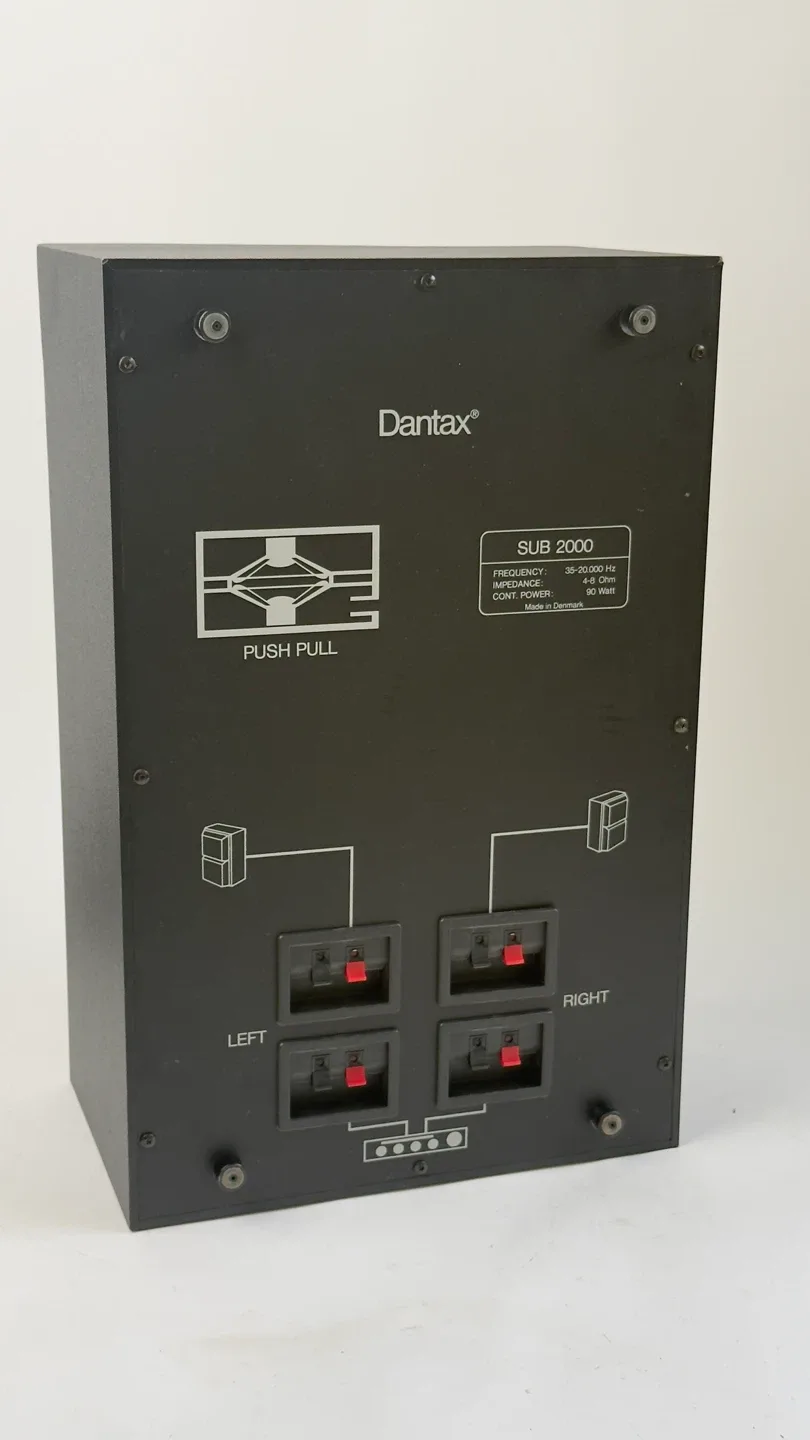 Dantax RARE DANISH SUB 2000 Hi-Fi Subwoofer - Black image indicator(2)