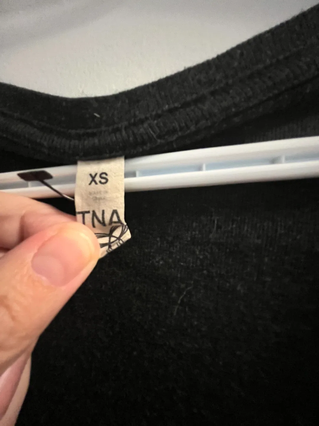 TNA Black Long Sleeve Top - XS image indicator(2)