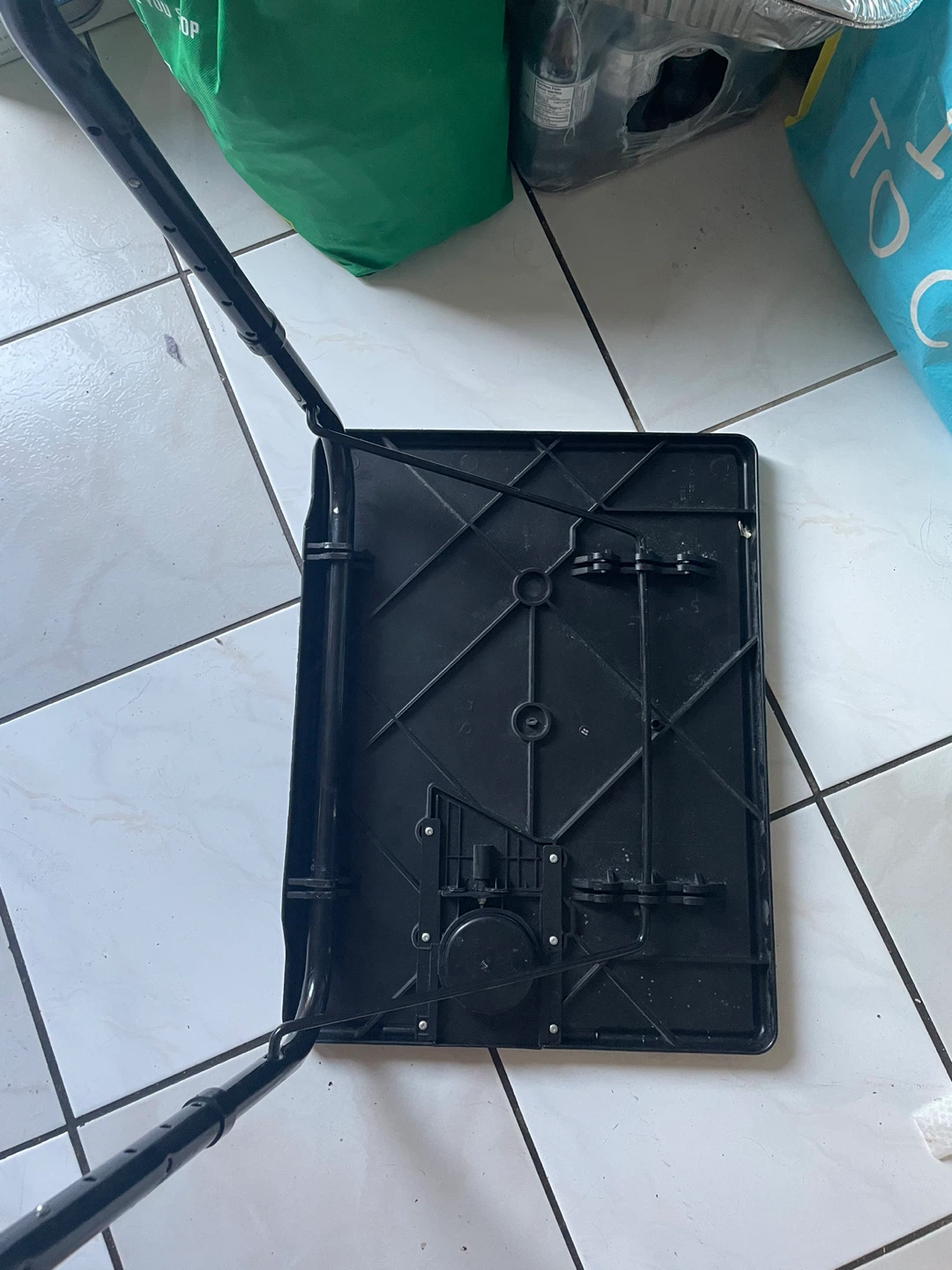Black Folding Bed Tray Table - photo 4