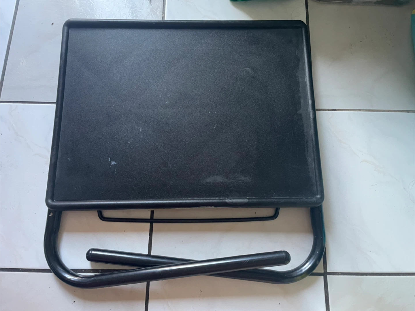 Black Folding Bed Tray Table - photo 2