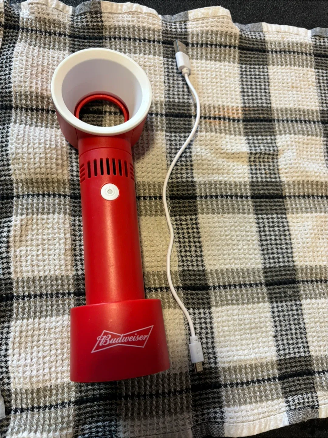 Budweiser handheld fan thumbnail