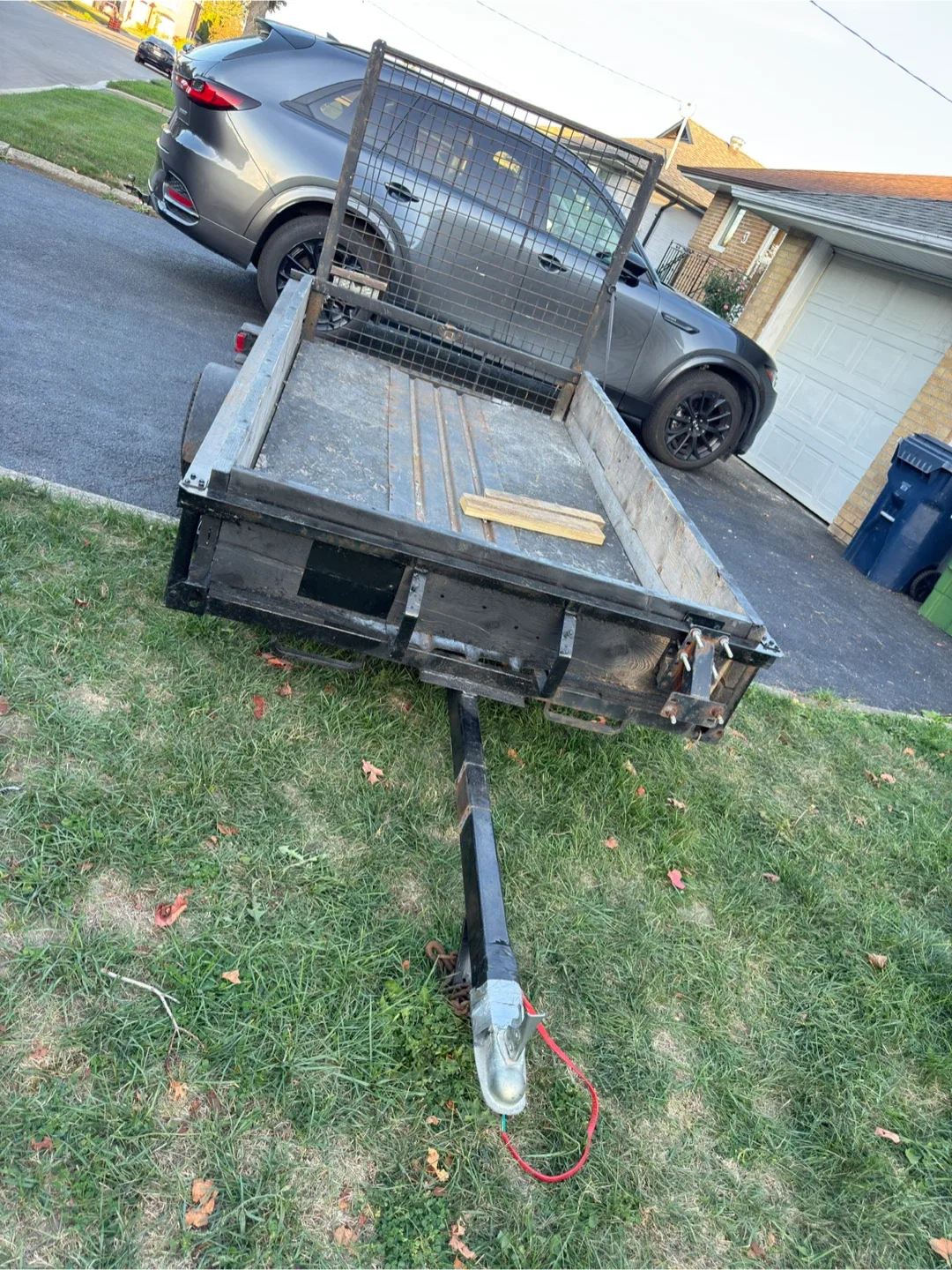 4x8 Utility Trailer - Needs Repair thumbnail