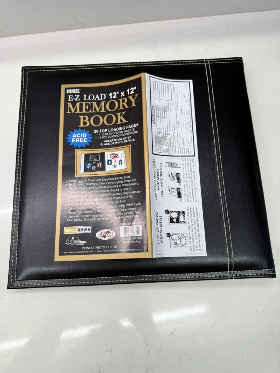 Pioneer E-Z Load 12"x12" Memory Book image indicator(4)