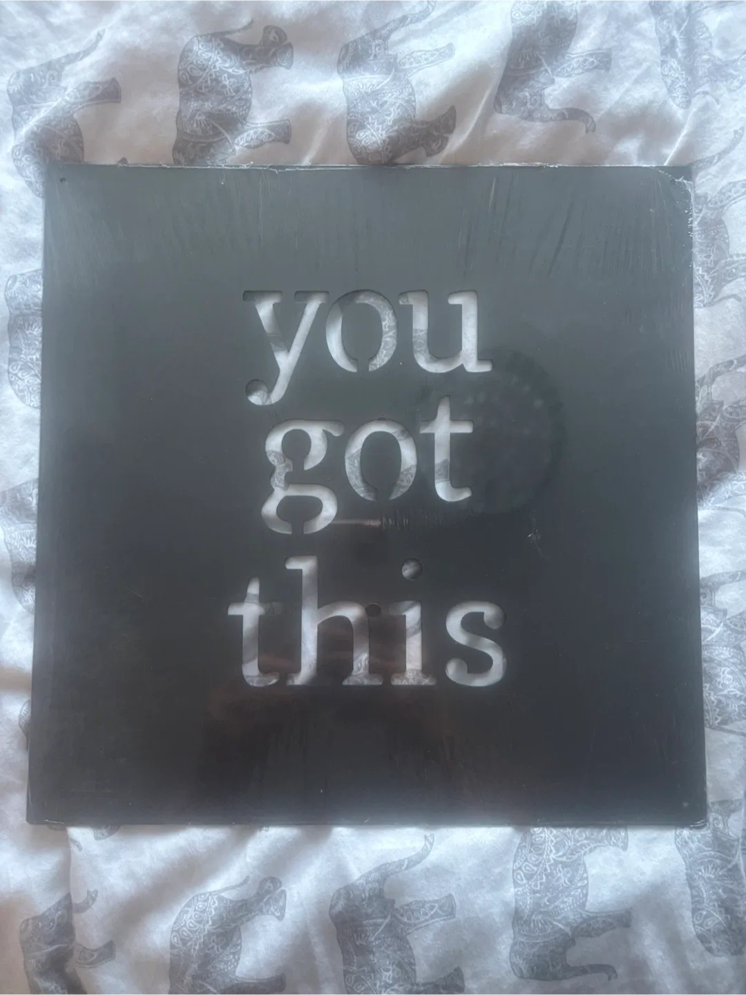 "You Got This" Dark Grey Wall Decor thumbnail