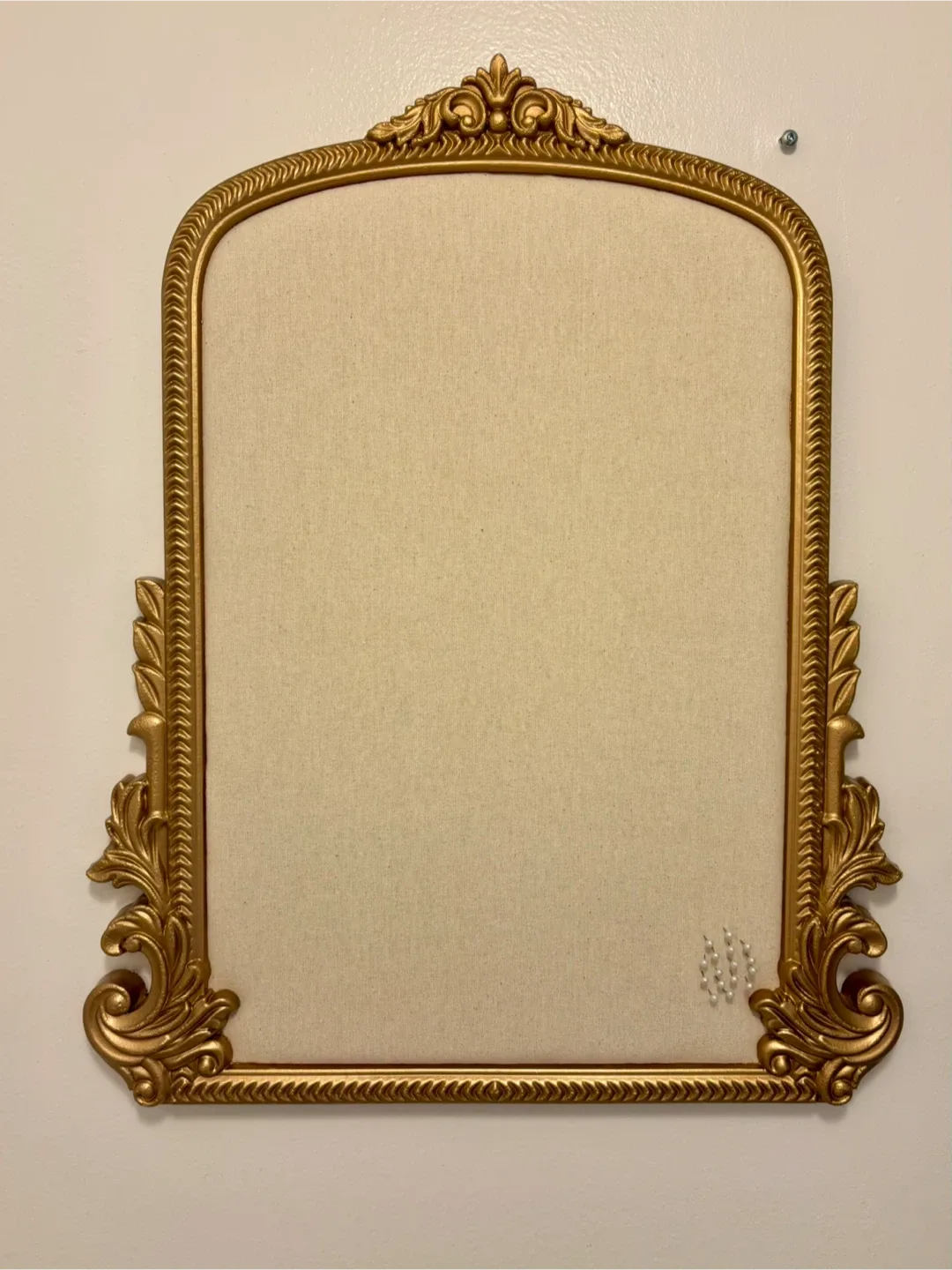 Ornate Gold Framed Pinboard thumbnail