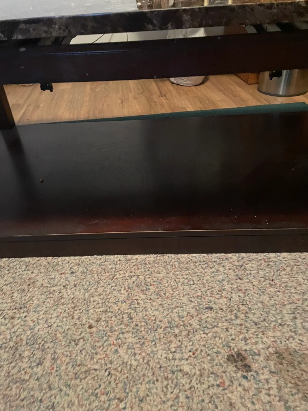 Coffee Table with Lift Top - Brown Marble Effect image indicator(3)