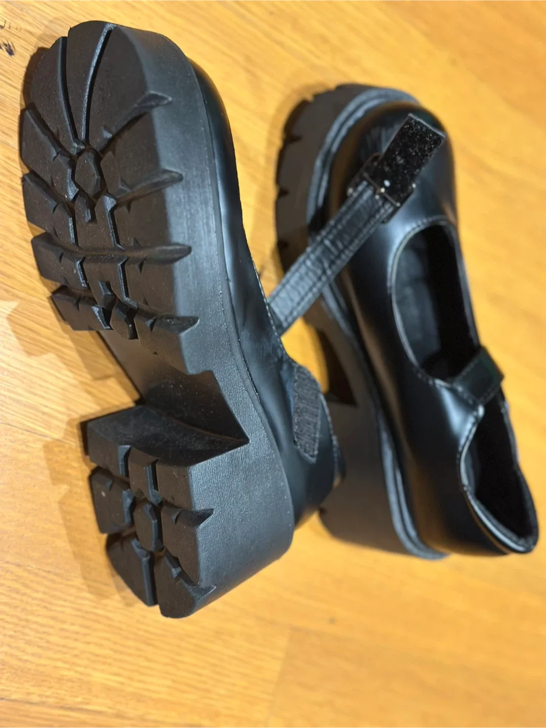 Pierre Dumas Black Platform Mary Janes thumbnail