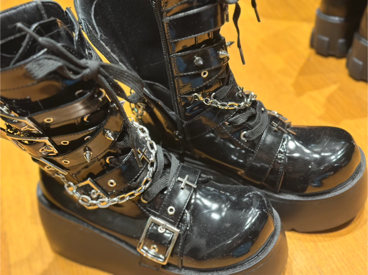 Demonia Platform Boots - photo 3