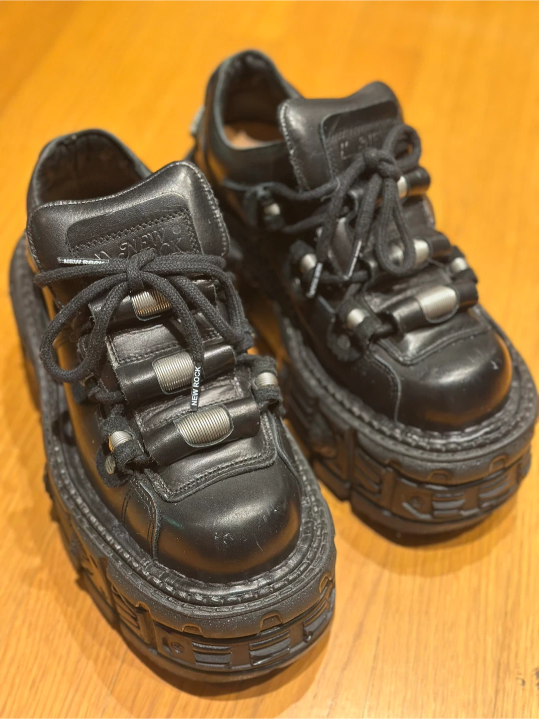 New Rock Platform Shoes Black - photo 3