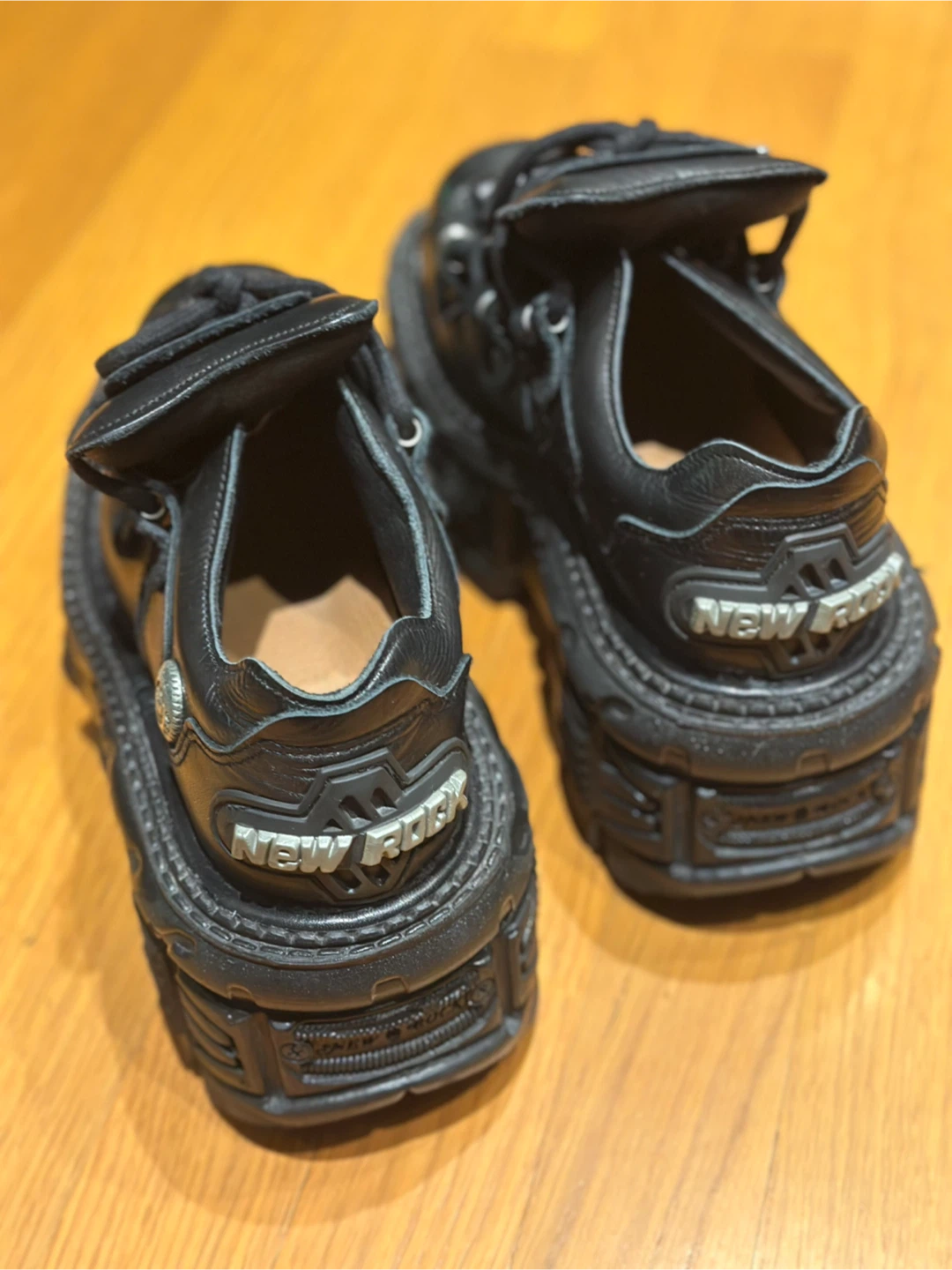 New Rock Platform Shoes Black - photo 4