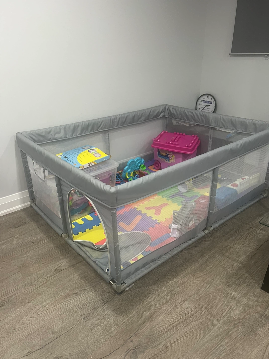 Grey Playpen - Kids Play Area - photo 2