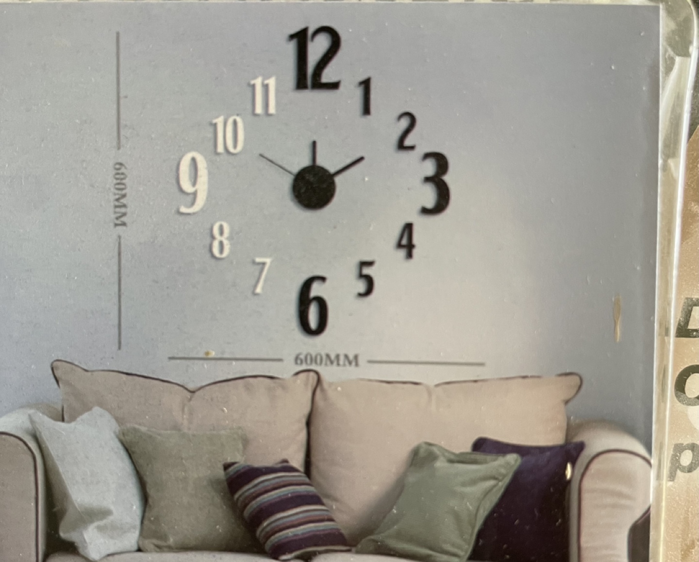 DIY Wall Mounted Clock - New in Box! - photo 2