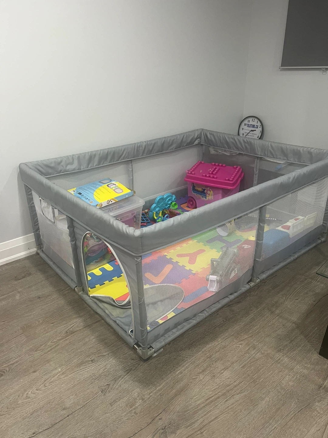 Grey Playpen - Kids Play Area - photo 3