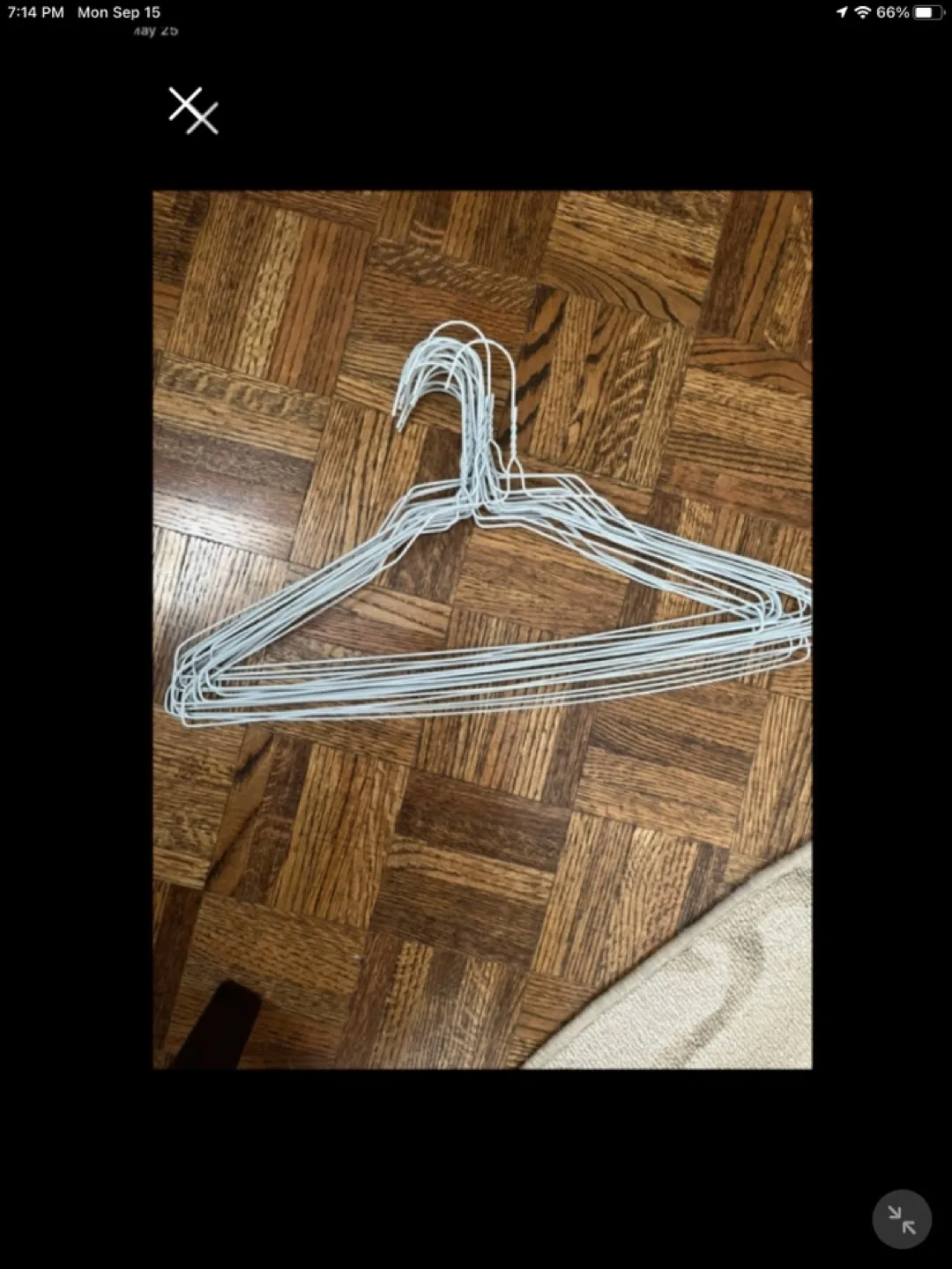 20 Wire Clothes Hangers 🥕 thumbnail