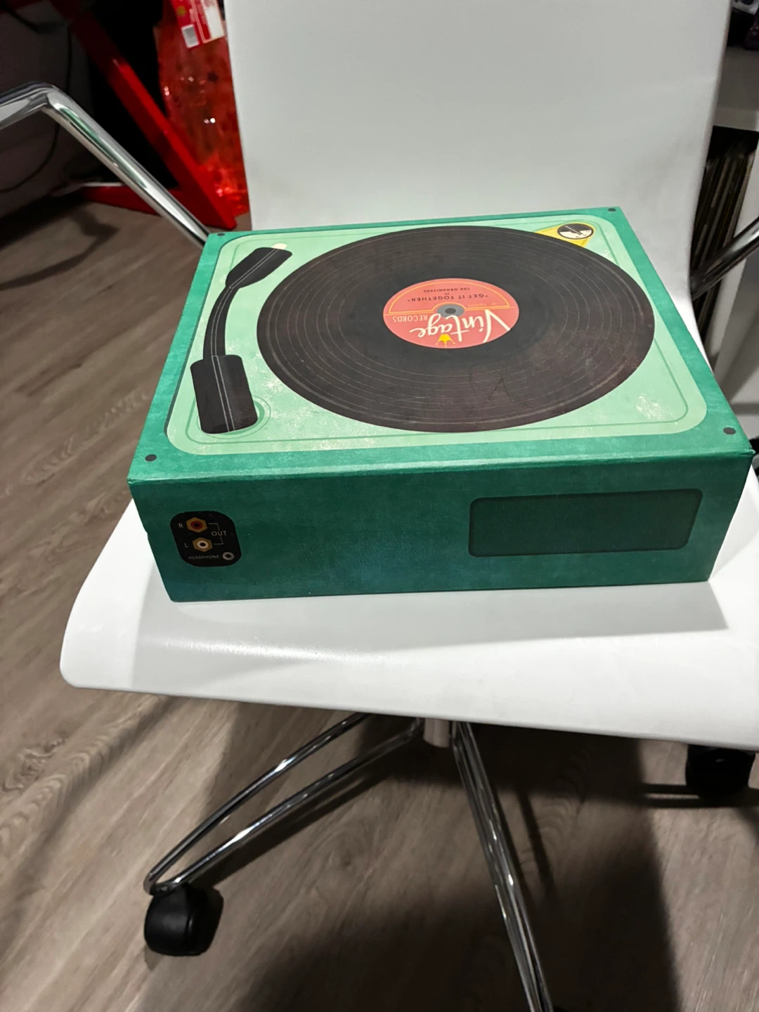 Vintage Records Storage Box - The Organizer - photo 4
