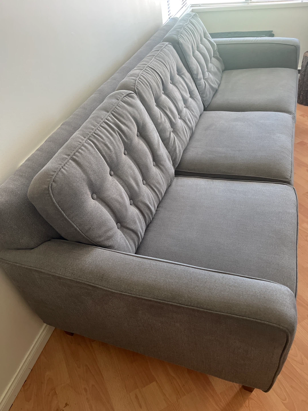 Grey Sofa Couch - photo 2
