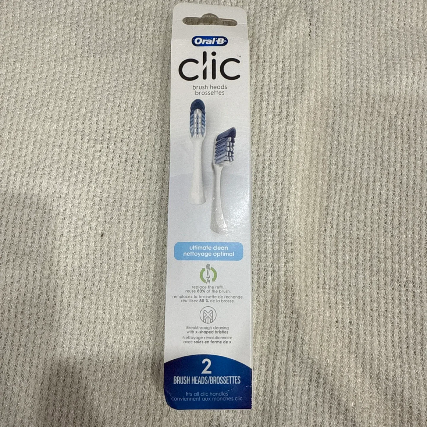 Oral-B Clic Brush Heads - 2 Pack image indicator(4)
