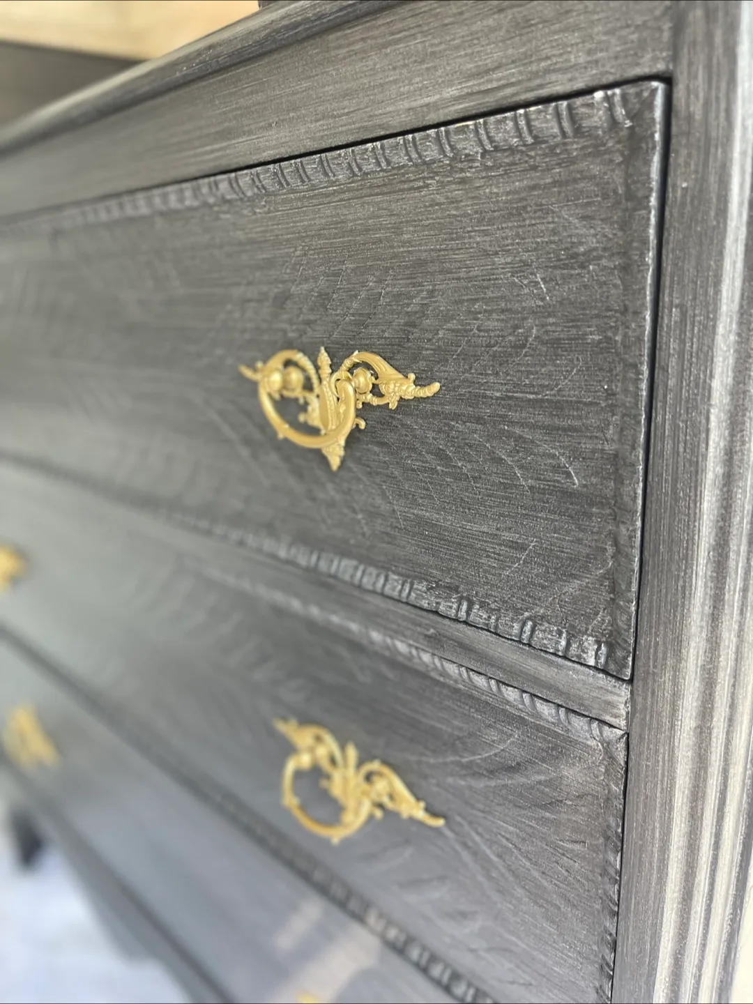 Refinished Unique Entrance Piece/Vanity/Dresser image indicator(8)