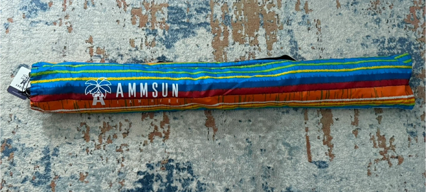Ammsun Beach Umbrella for Sand - photo 3