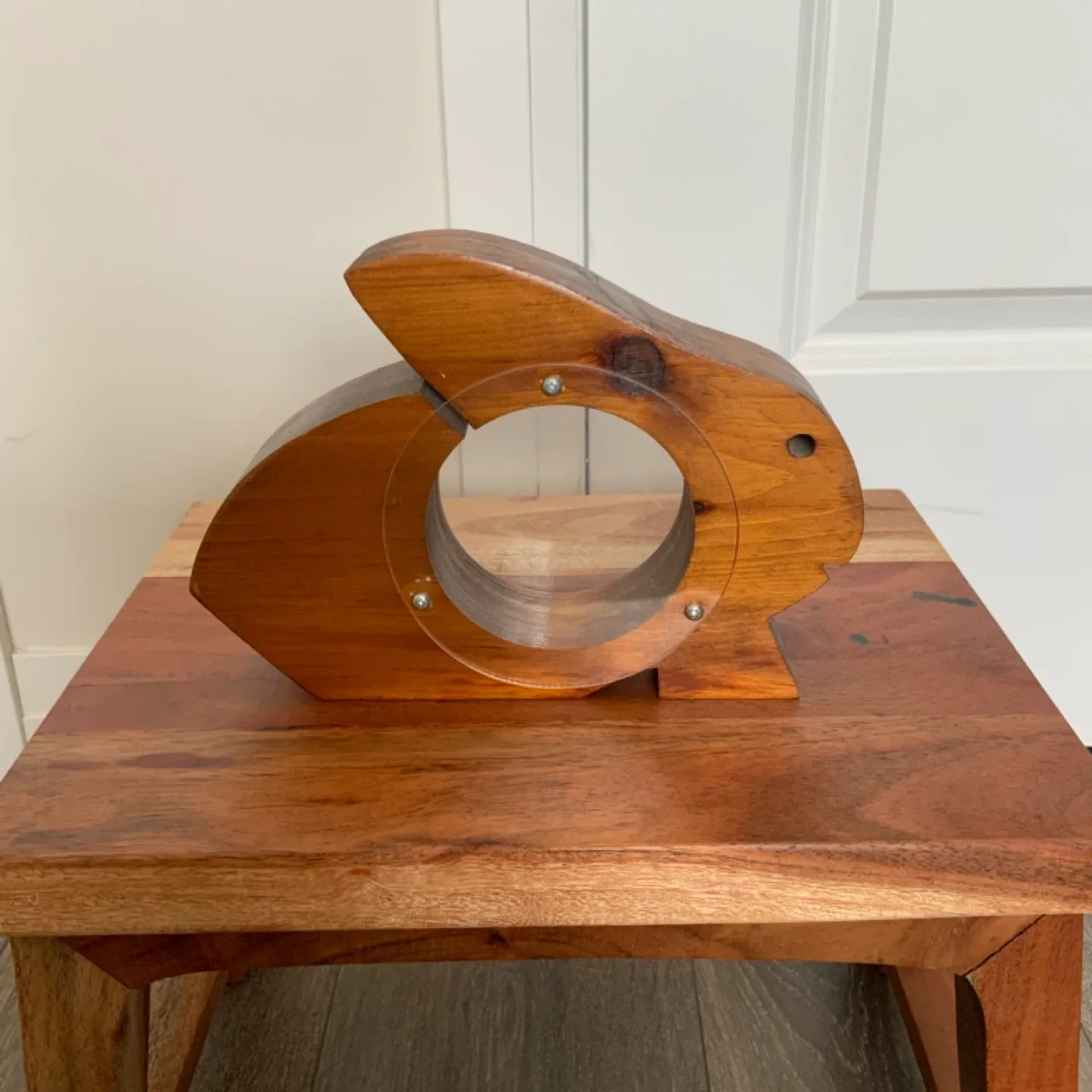 Wooden Rabbit Coin Bank image indicator(2)