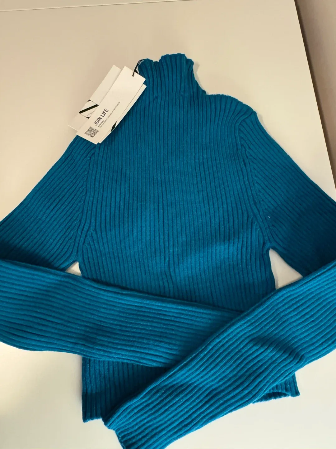 Zara Knit Turtleneck Sweater thumbnail