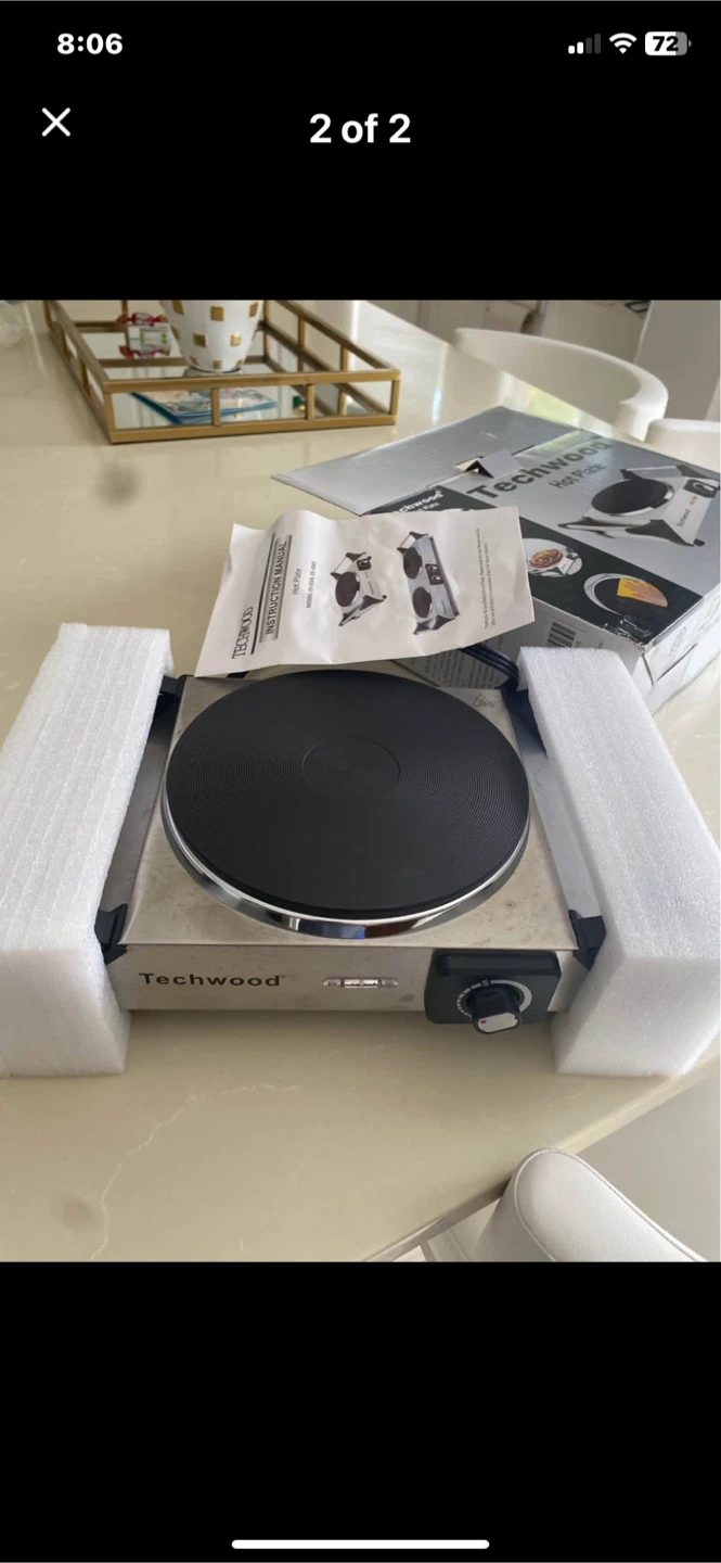 Techwood Hot Plate ES-3103 - photo 2