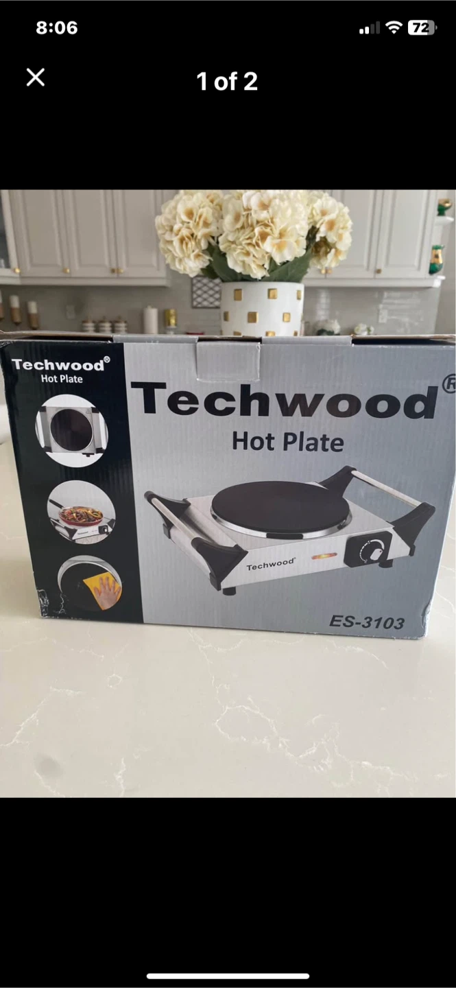 Techwood Hot Plate ES-3103