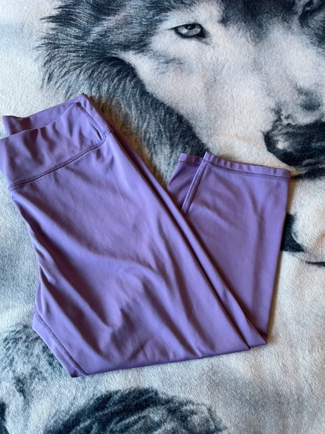 Joe Fresh Active Purple Leggings - Size L image indicator(4)