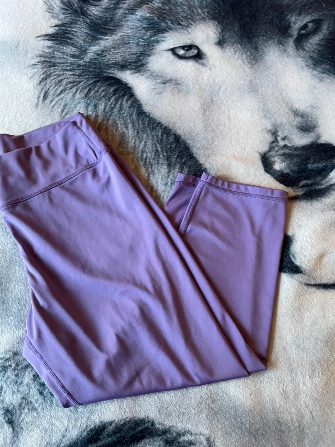 Joe Fresh Active Purple Leggings - Size L image indicator(7)