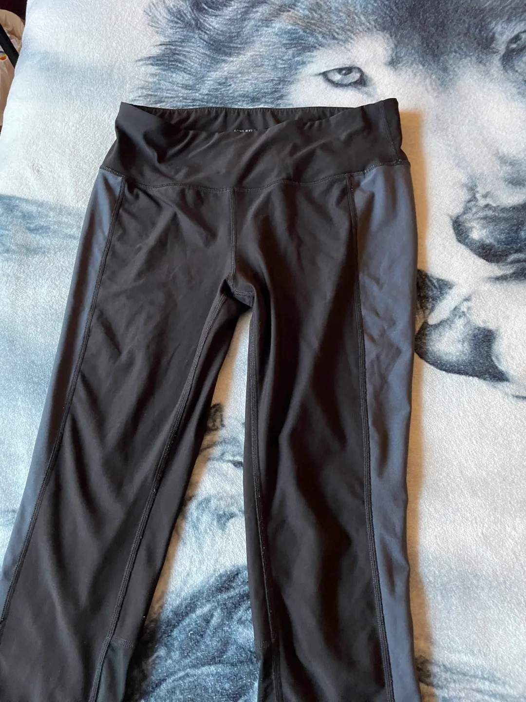 Athletic works Black Leggings - Size L/G thumbnail