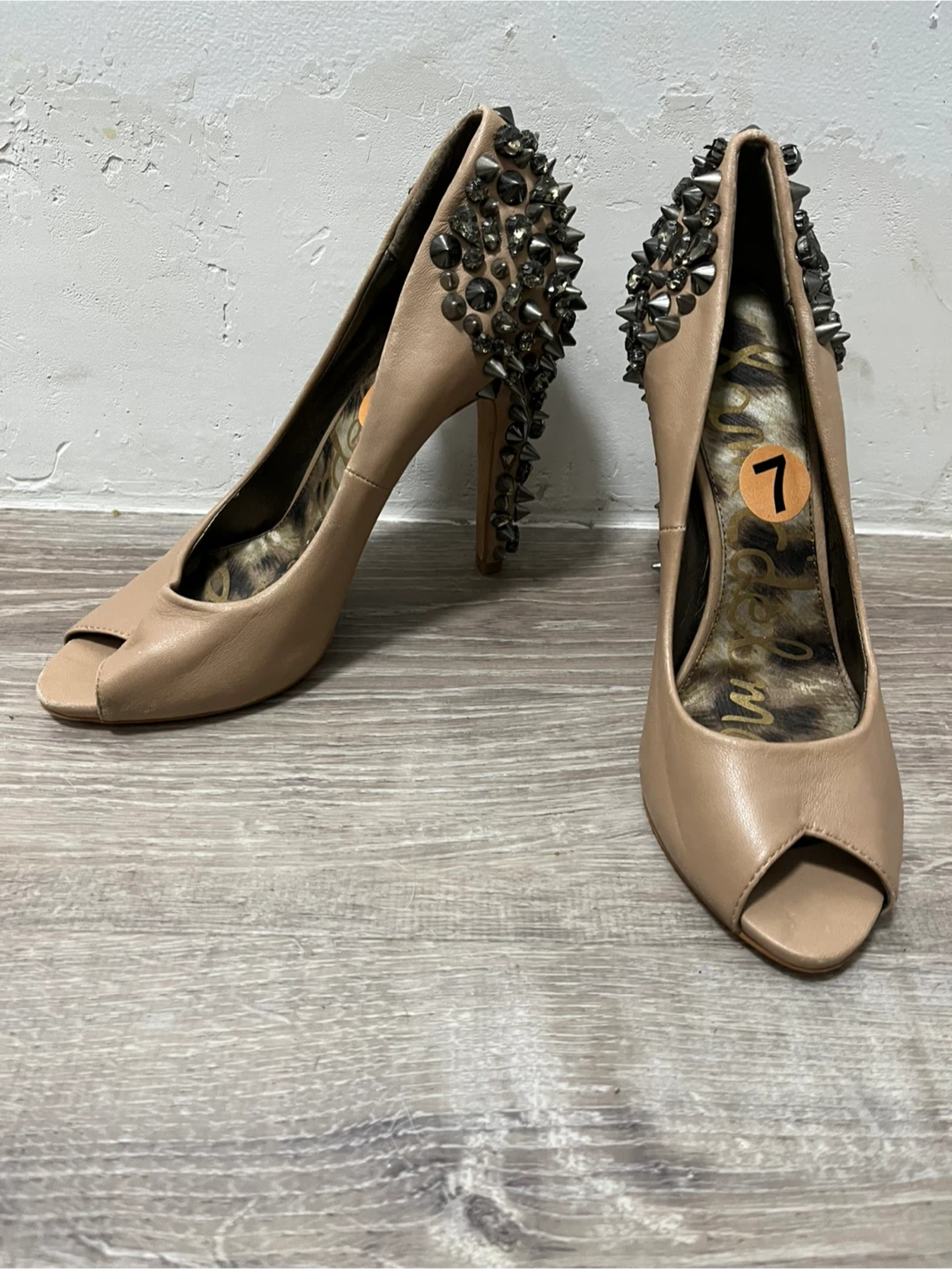 Sam Edelman Studded Heels - Size 7
