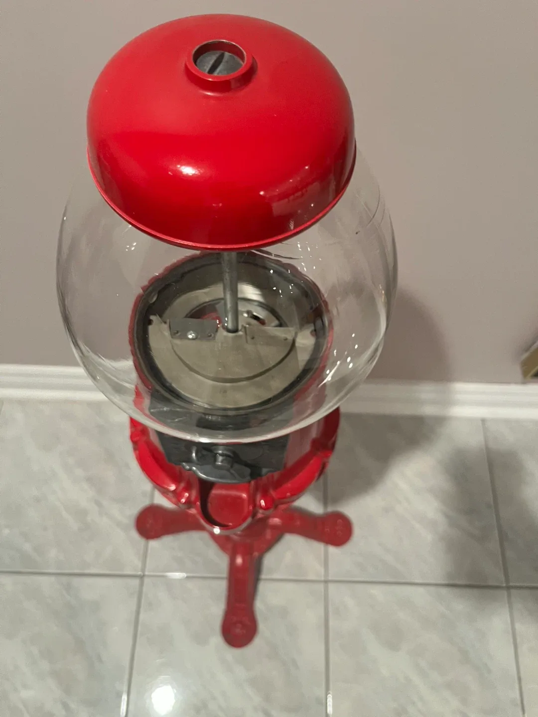 Vintage Red Gumball Machine image indicator(3)