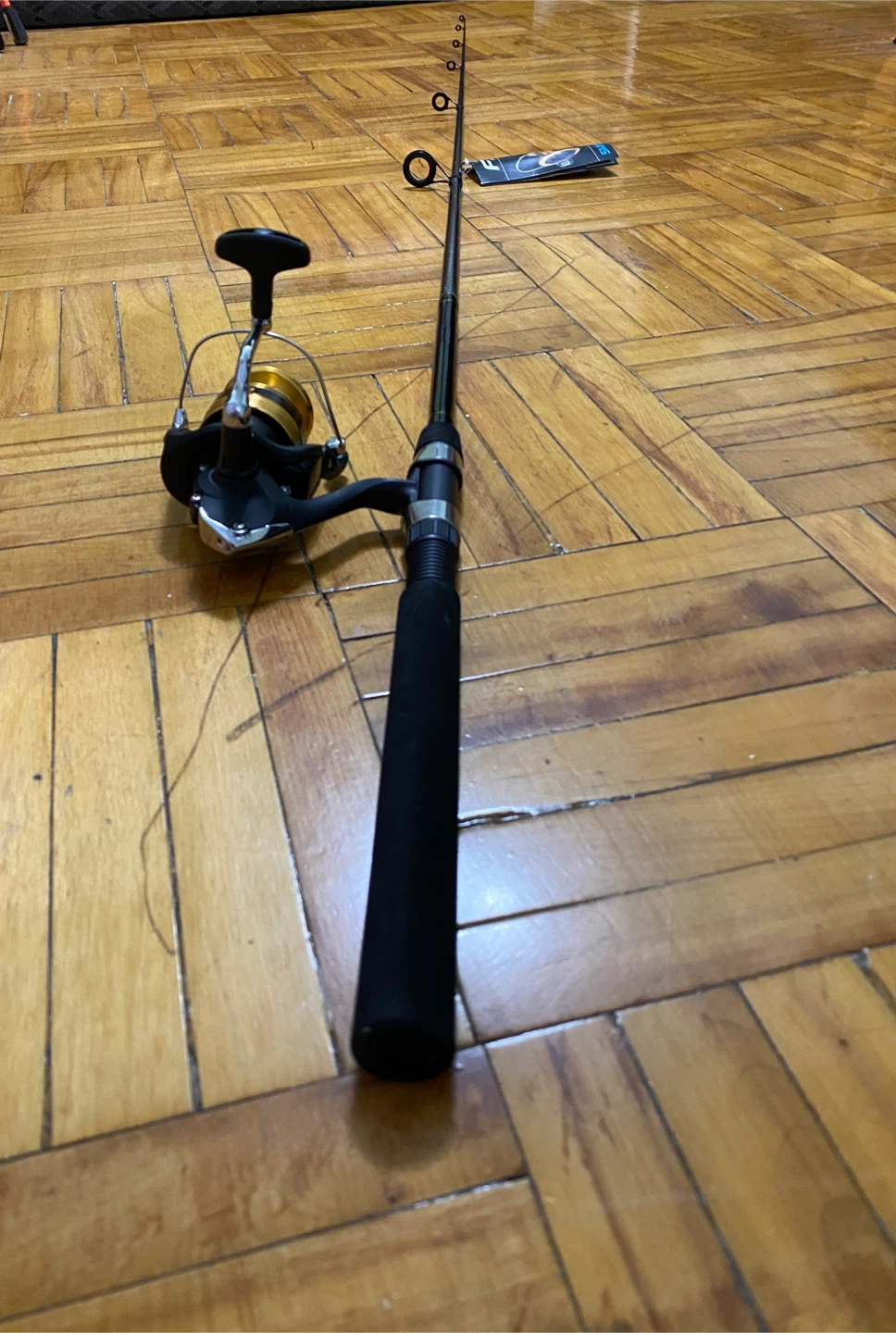 Shimano AeroGlass spinning rod and reel combo 7ft - photo 2