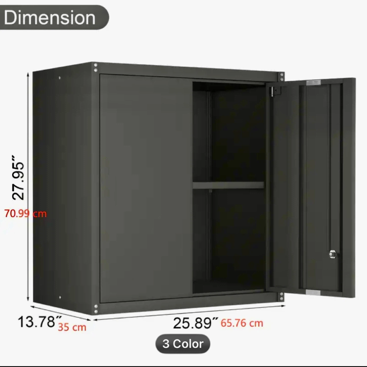 New Metal Wall Mounted Garage Cabinet - photo 3