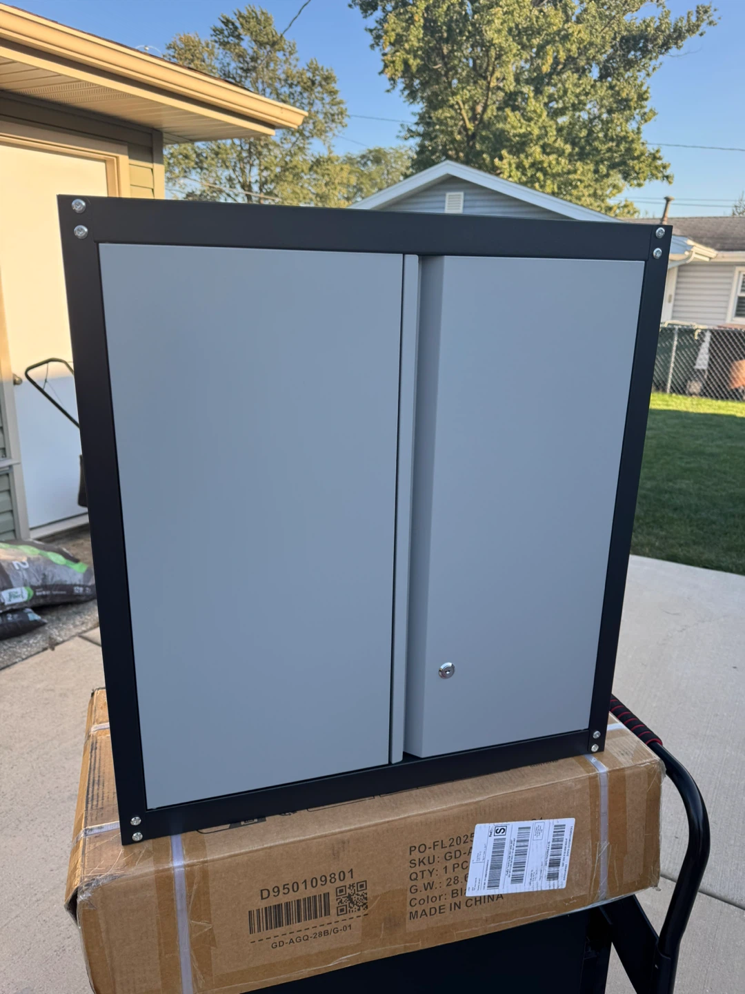 New Metal Wall Mounted Garage Cabinet - photo 2