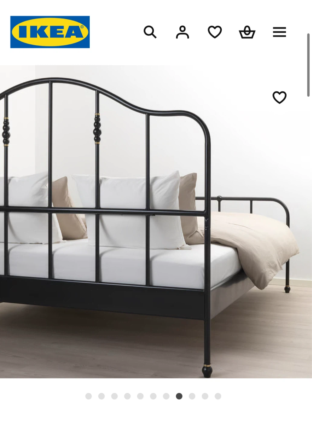 IKEA SAGSTUA Bed frame - Queen - photo 2