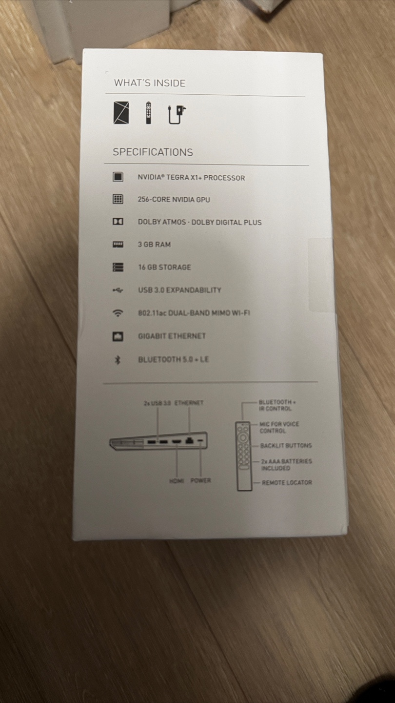 Nvidia Shield TV Pro 4K HDR Android TV - Like New! - photo 2