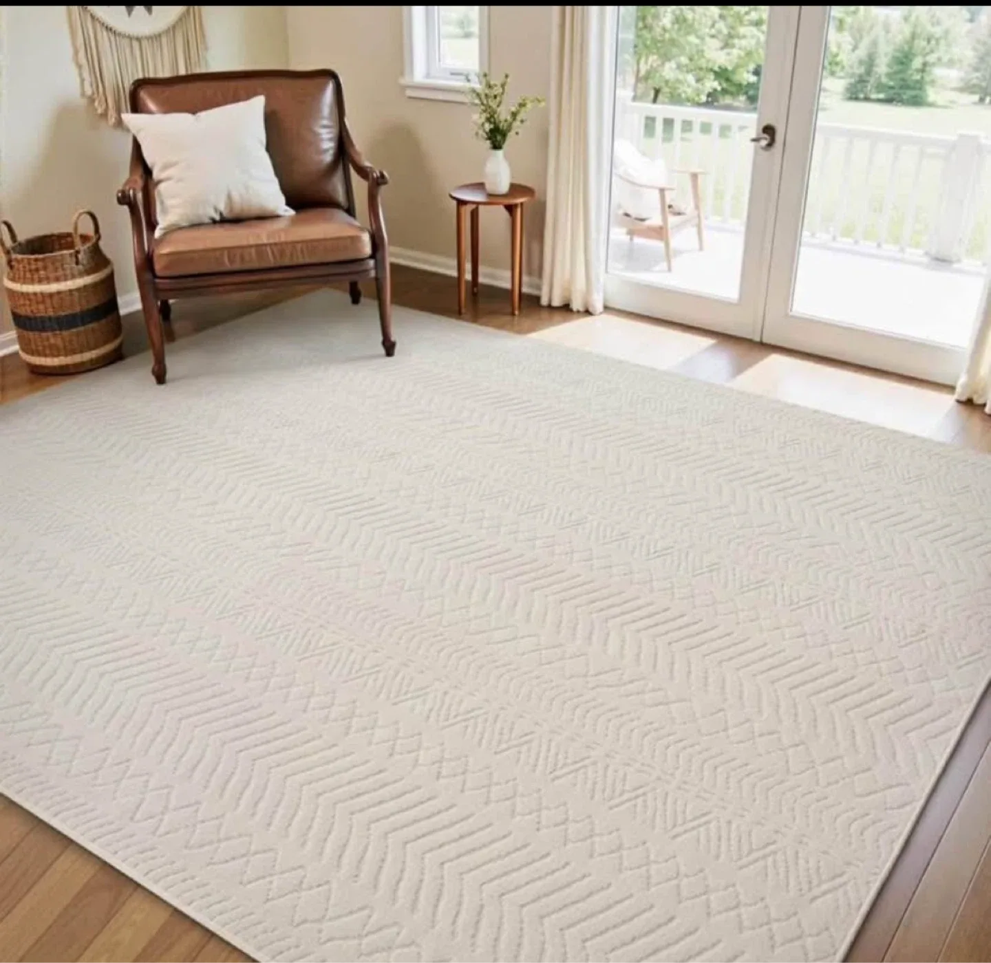 Brand new Montvoo 3D Boho Area Rug 6x9feet thumbnail