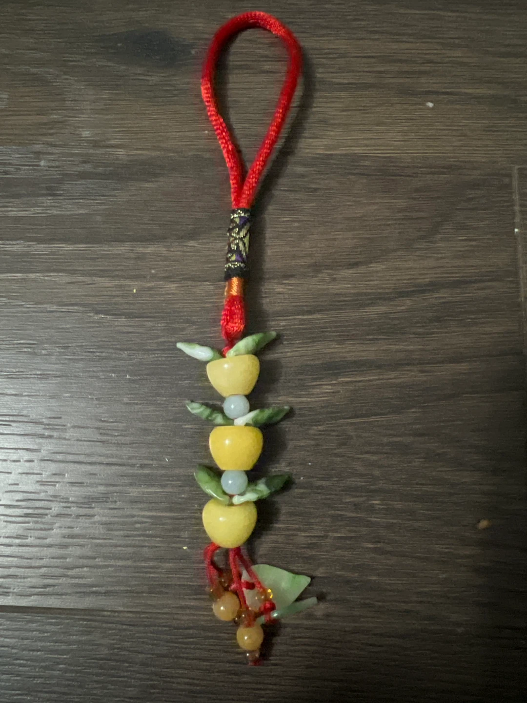 Apple Jade Charm