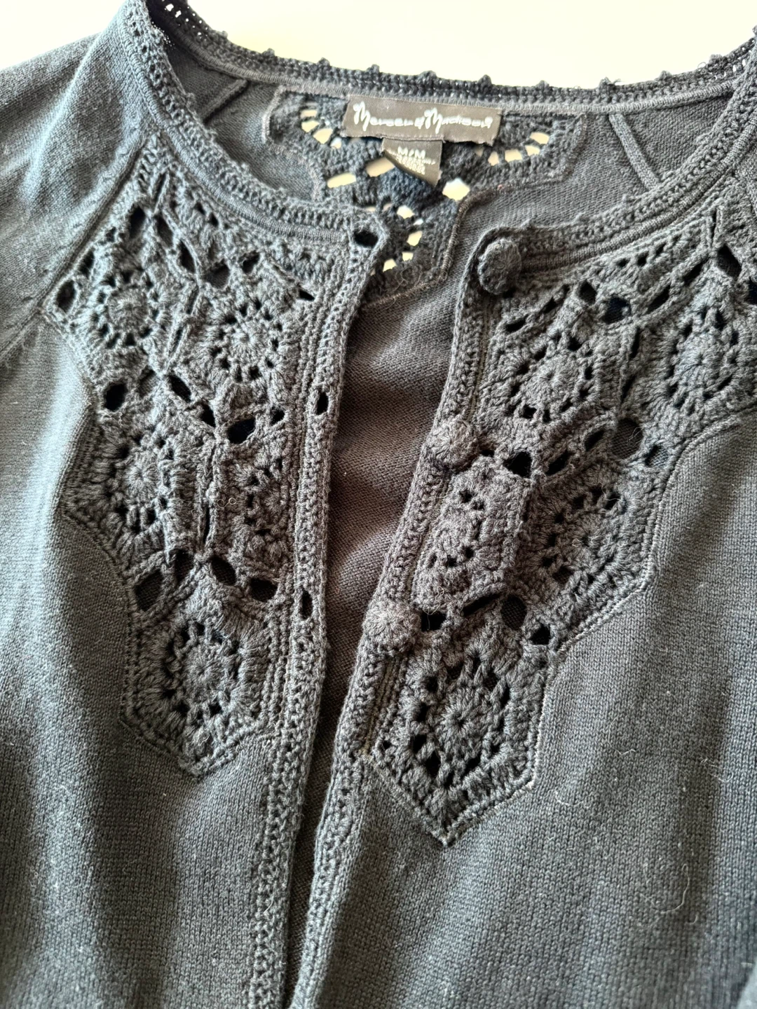 Mercer & Madison Black Cardigan - Size M - photo 4