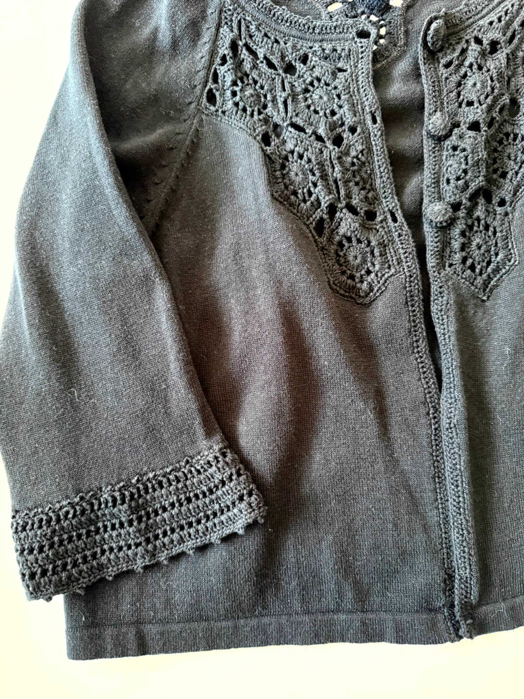Mercer & Madison Black Cardigan - Size M - photo 2