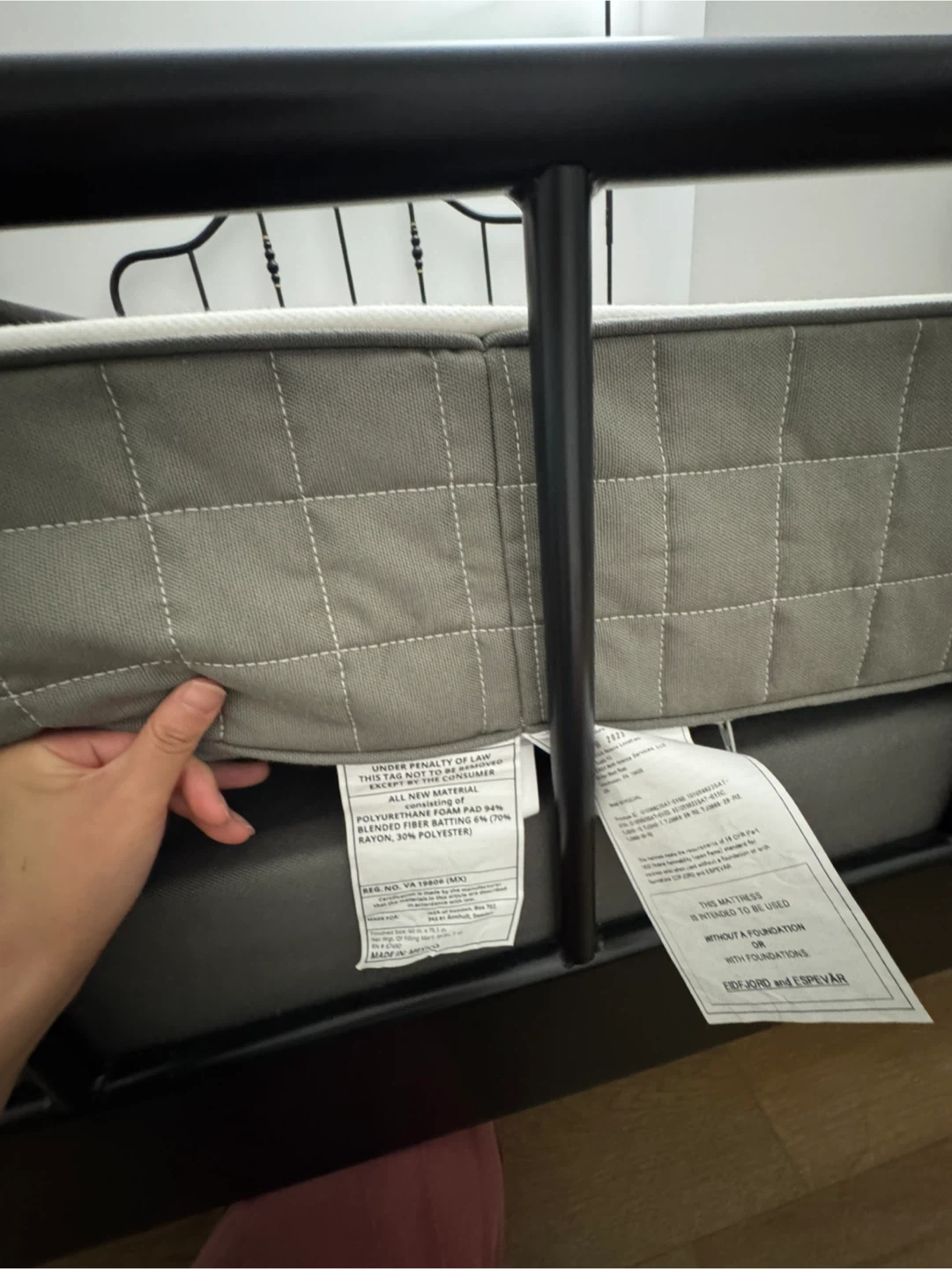 IKEA Morgedal Queen Mattress - photo 5