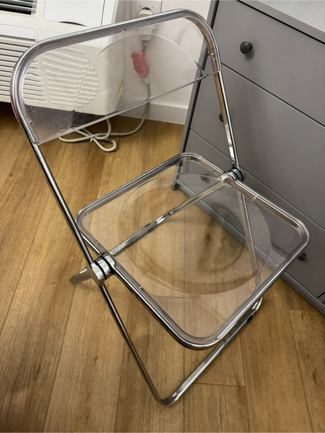 Clear Folding Chair