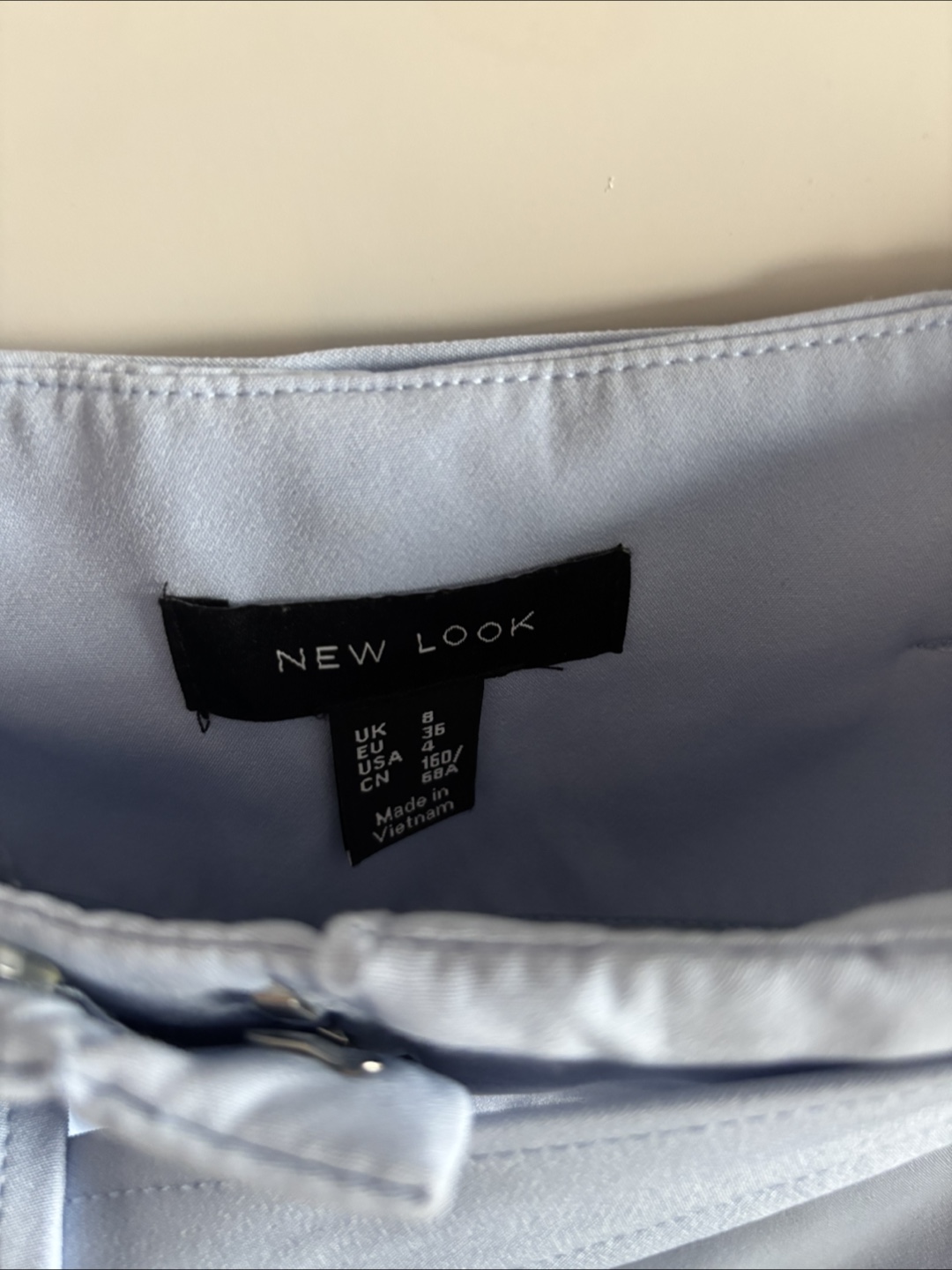 New Look Blue Cropped Trousers - Size 4 - photo 2