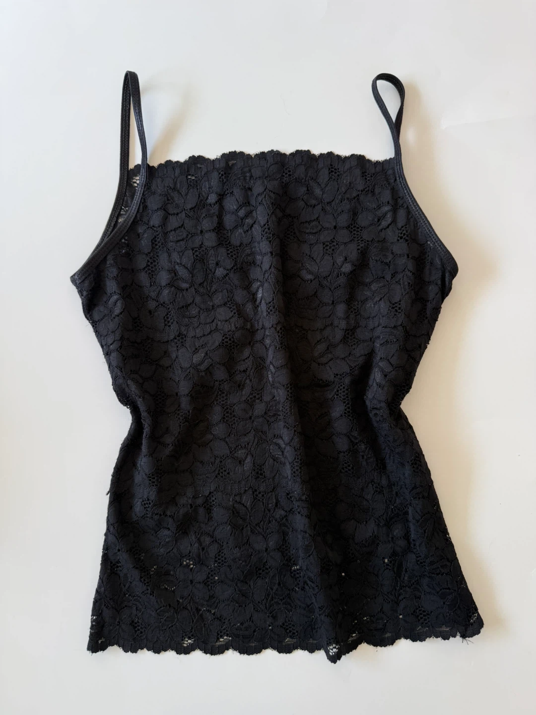 Black Lace Cami Top