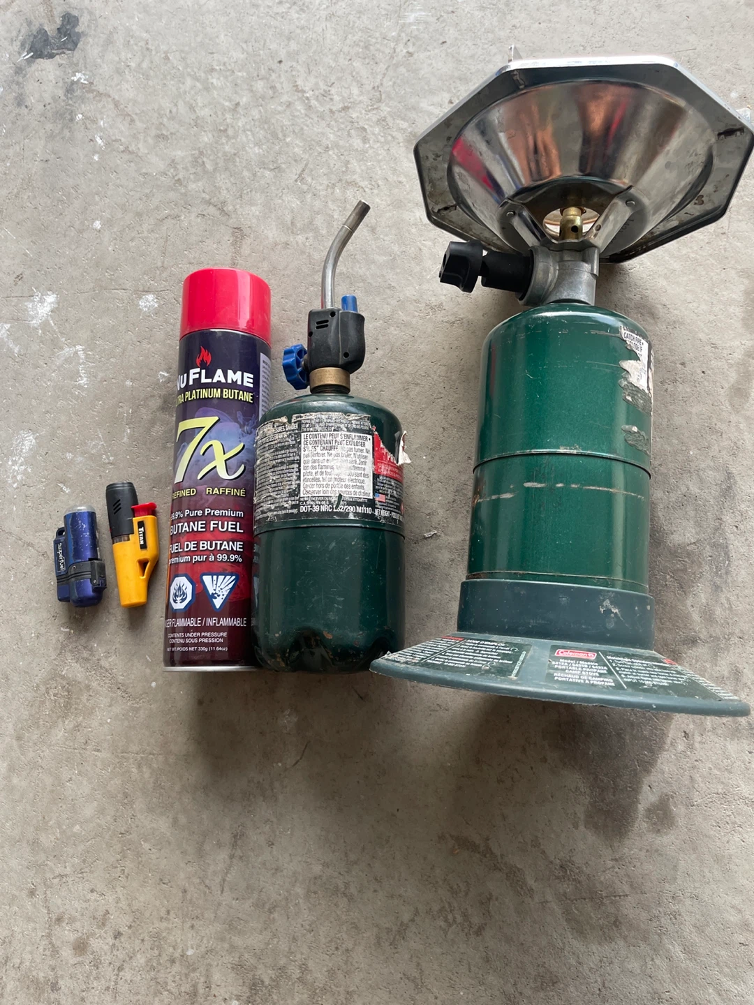 Various Propane Torches & Butane Fuel - photo 4