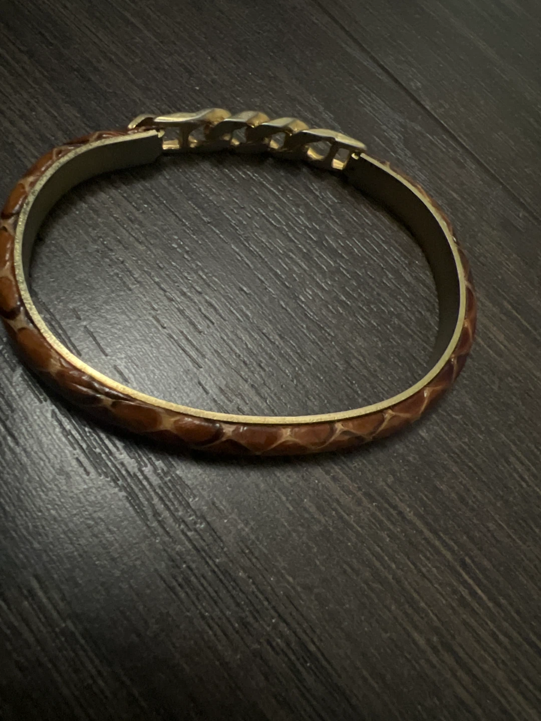 Florence Italy 24KT Plated Bangle - photo 5