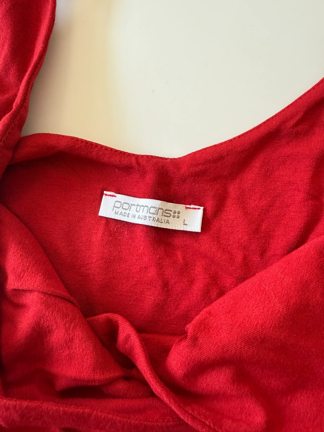 Portmans Red Top - Size L - photo 3