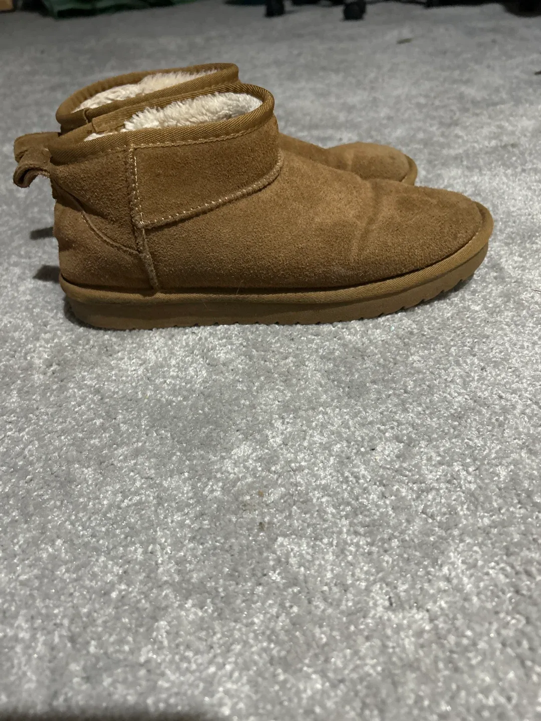 Brown Suede Ankle Boots thumbnail