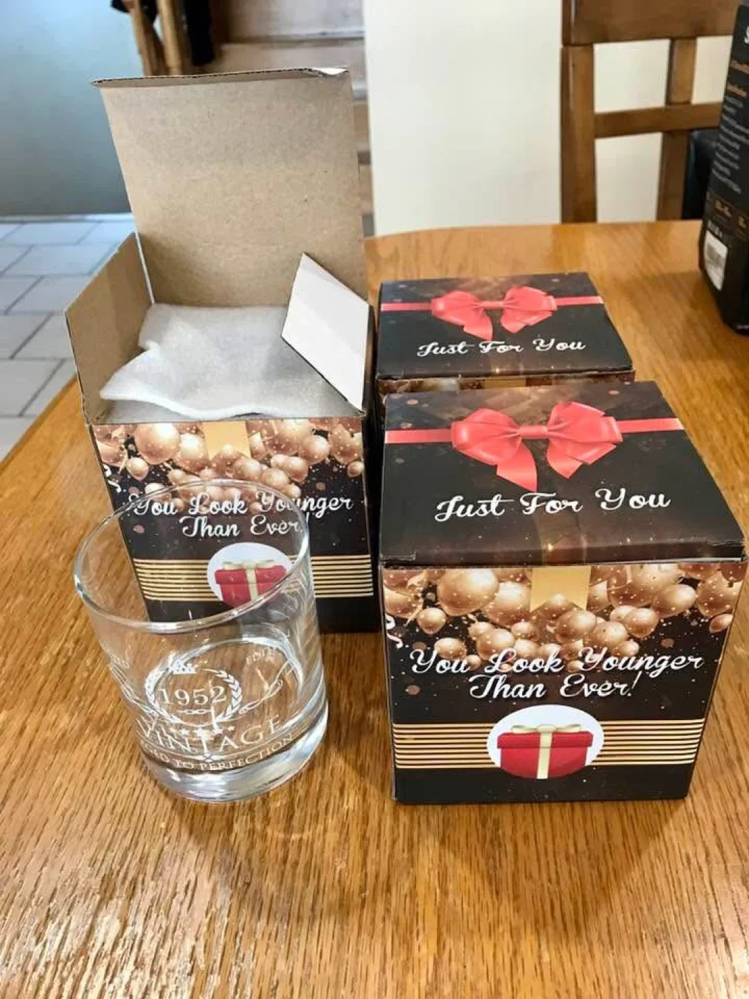 Vintage 1952 Limited Edition Glass - New in Box! thumbnail